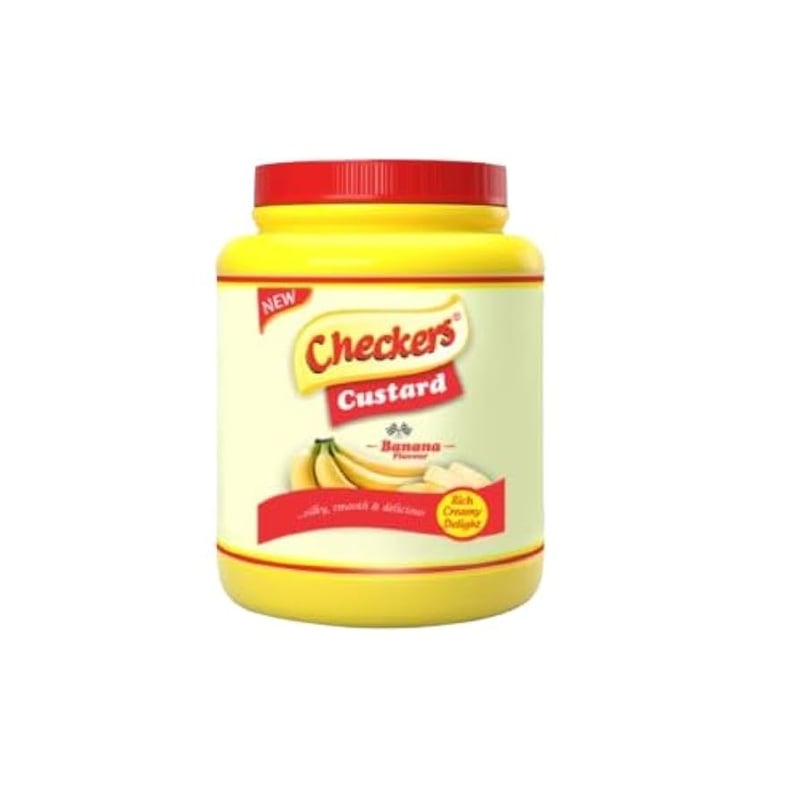 checkers custard (banana flavor)